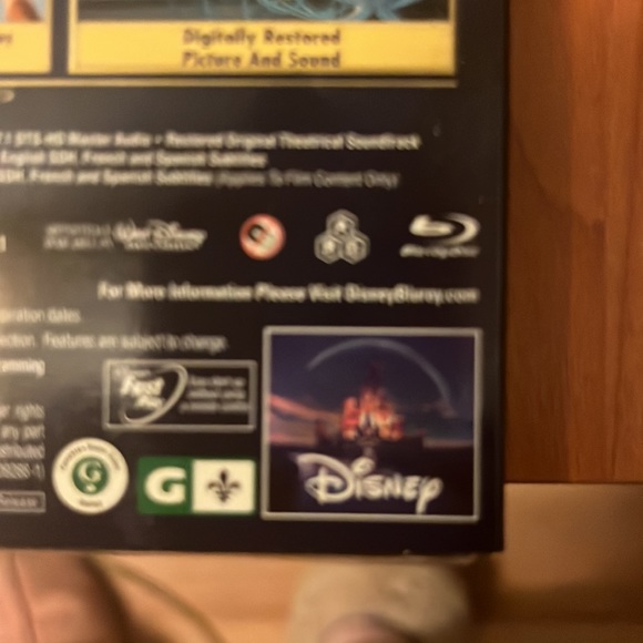 Disney’s Cinderella diamond edition two disk Blu-ray and DVD - Picture 5 of 5